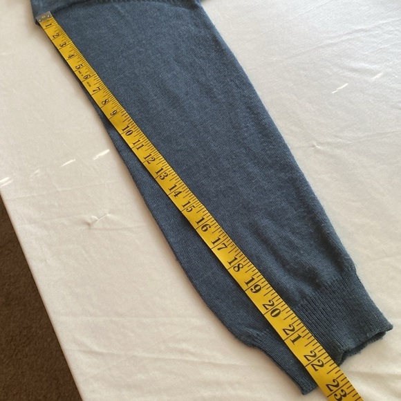 Erika & Co sweater cardigan button down front long sleeve crewneck size large - Picture 5 of 8